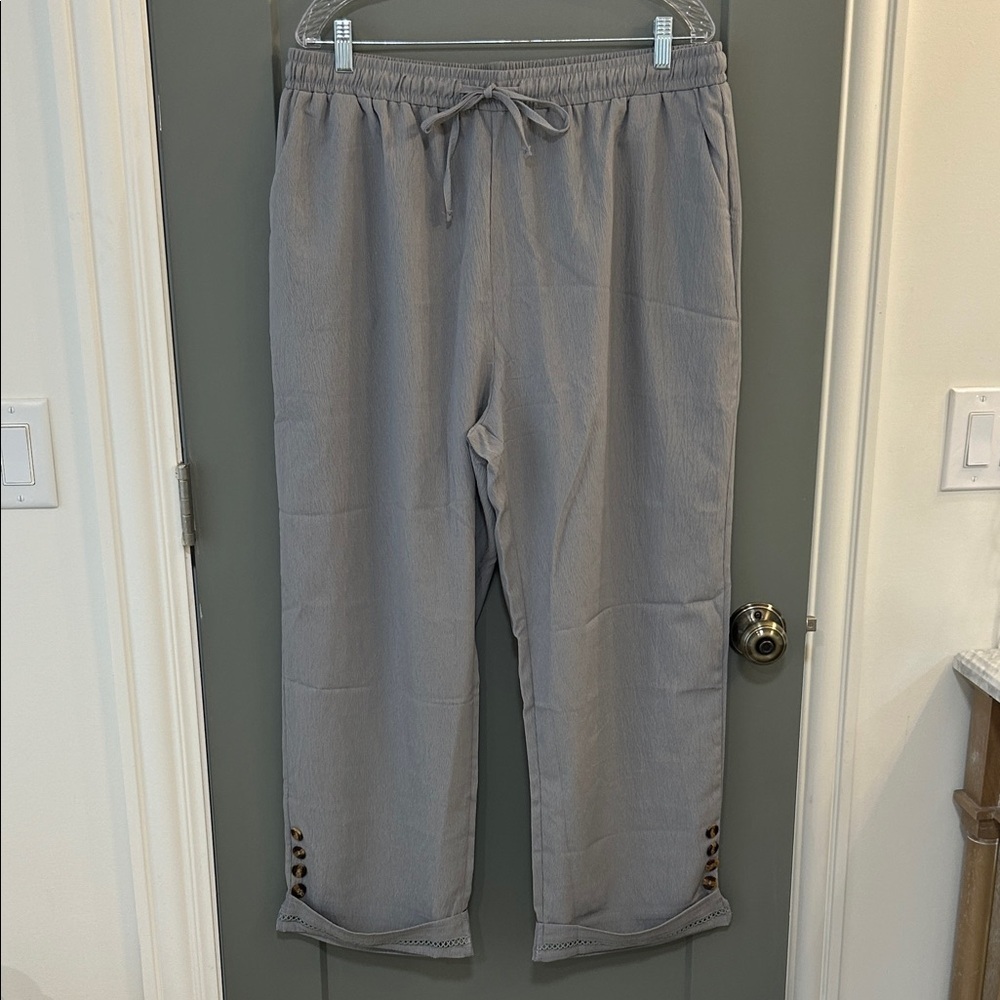 Women’s Gray Casual Pants size XXL